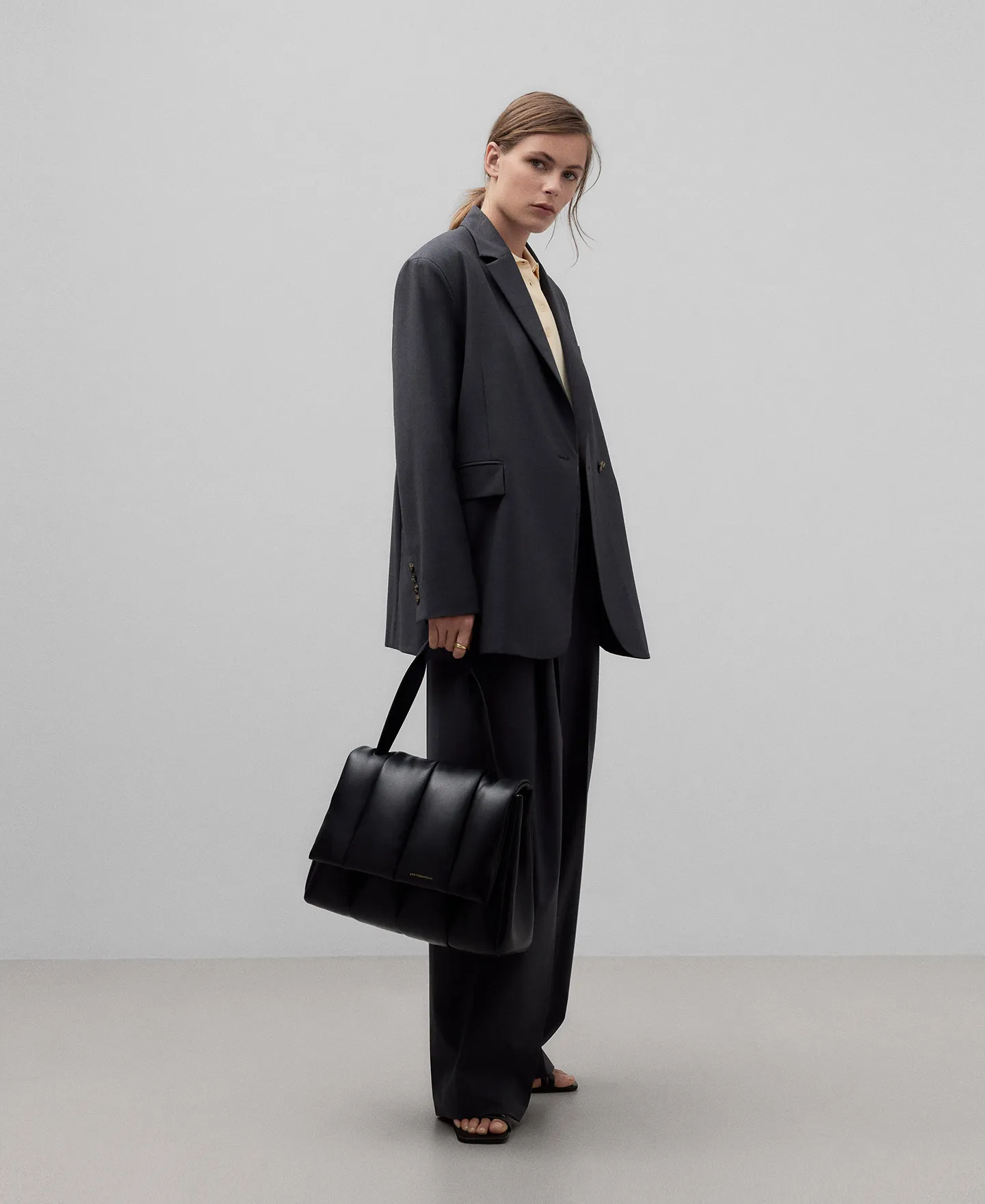 Maxi bolso acolchado Piel No Piel mujer
