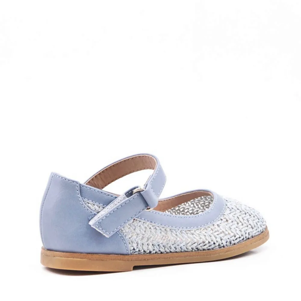 Merceditas Niña Azul Trenzada