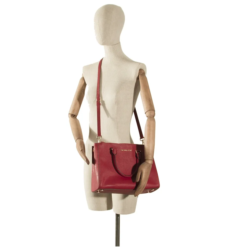 Michael Kors Bolso Sutton Rojo
