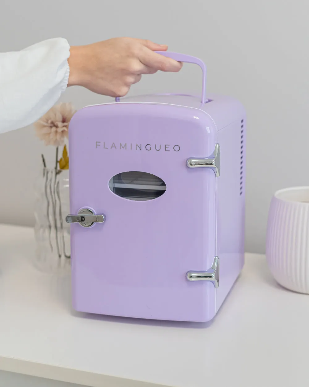 MINI NEVERA COSMéTICOS RETRO 4L  AUDREY