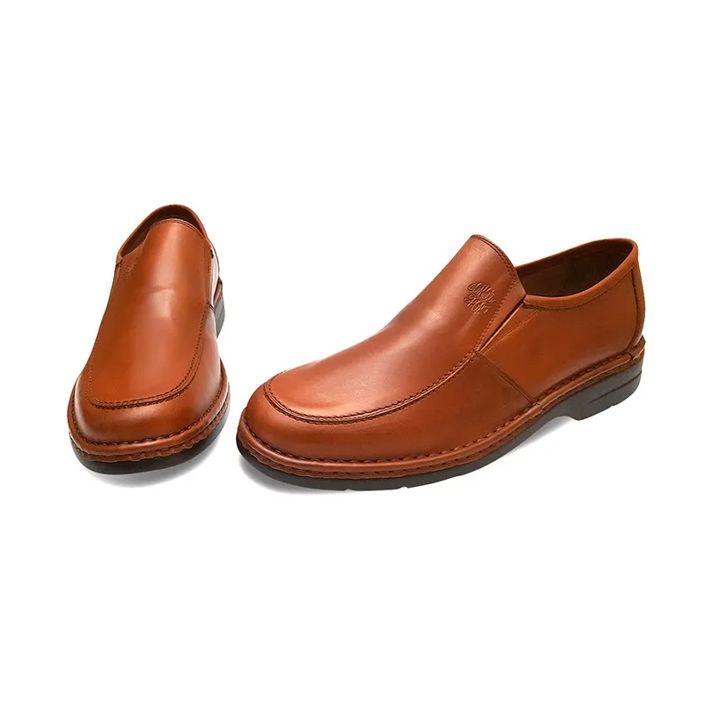 Mocasines Hombre Piel 6076 Cuero, de Comodo Sport