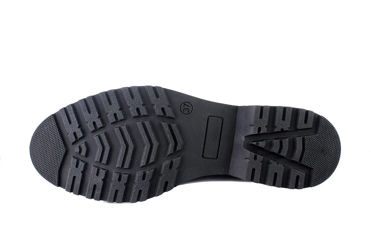 Moccasin Black Antic
