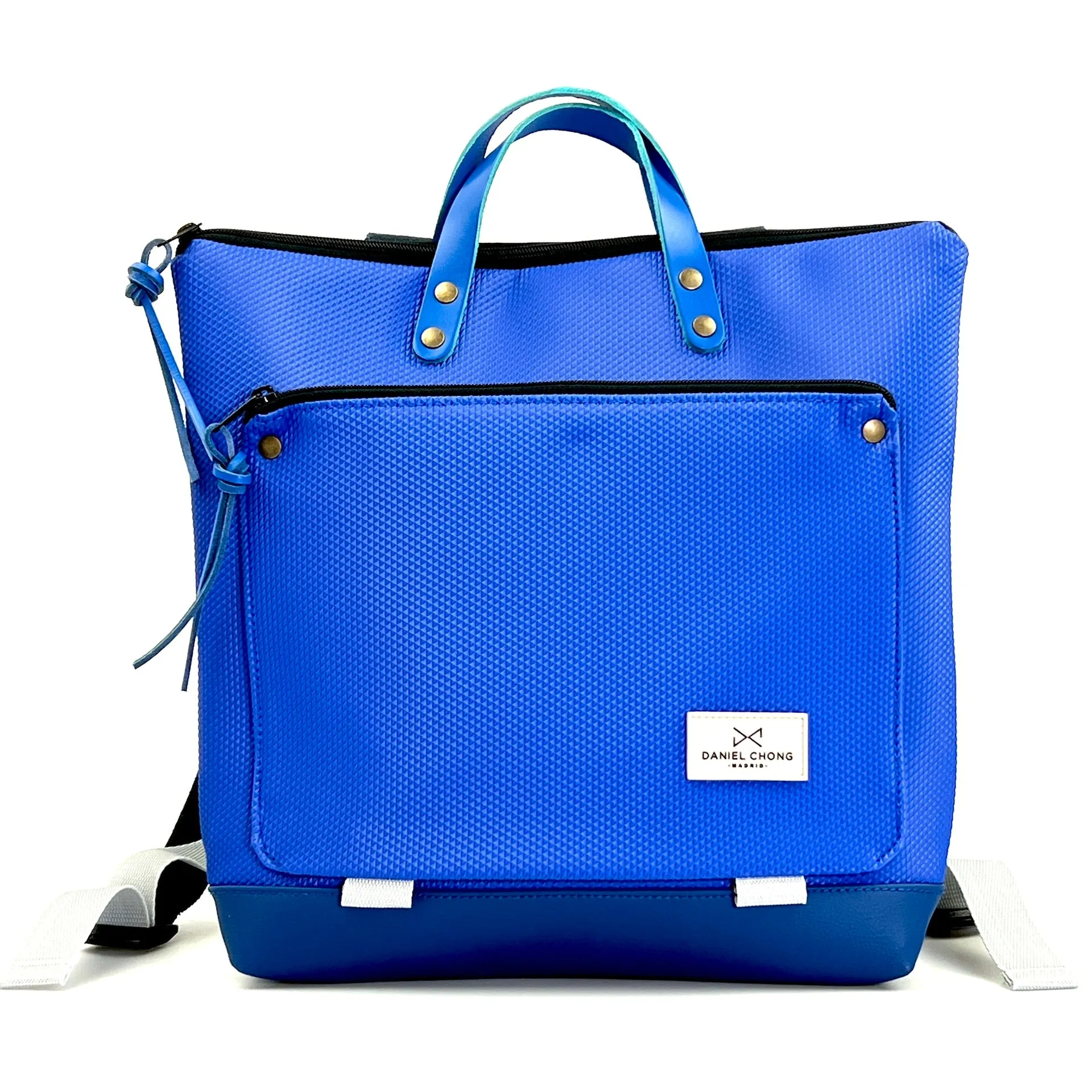 Mochila book holder cuadrada impermeable DZ zafiro