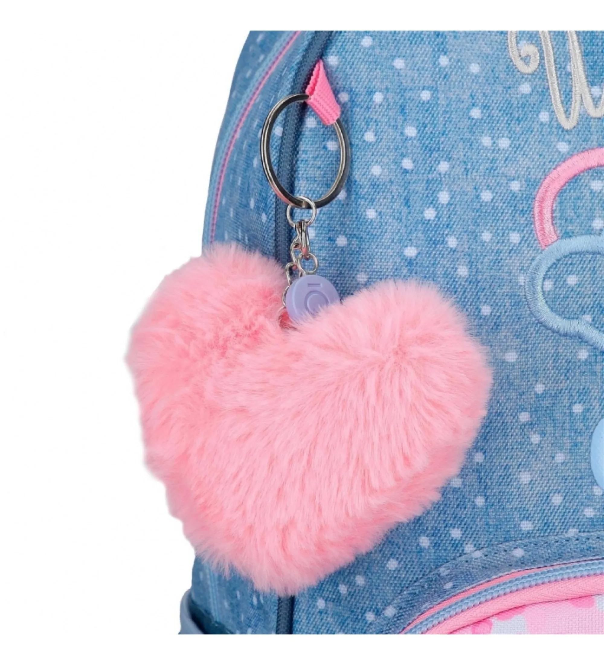 Mochila de paseo Enso Dreamer 32 cm con carro azul