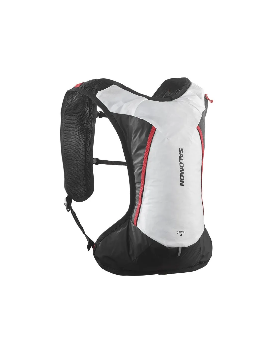 Mochila de Running Salomon Cross 4 Blanco/Negro
