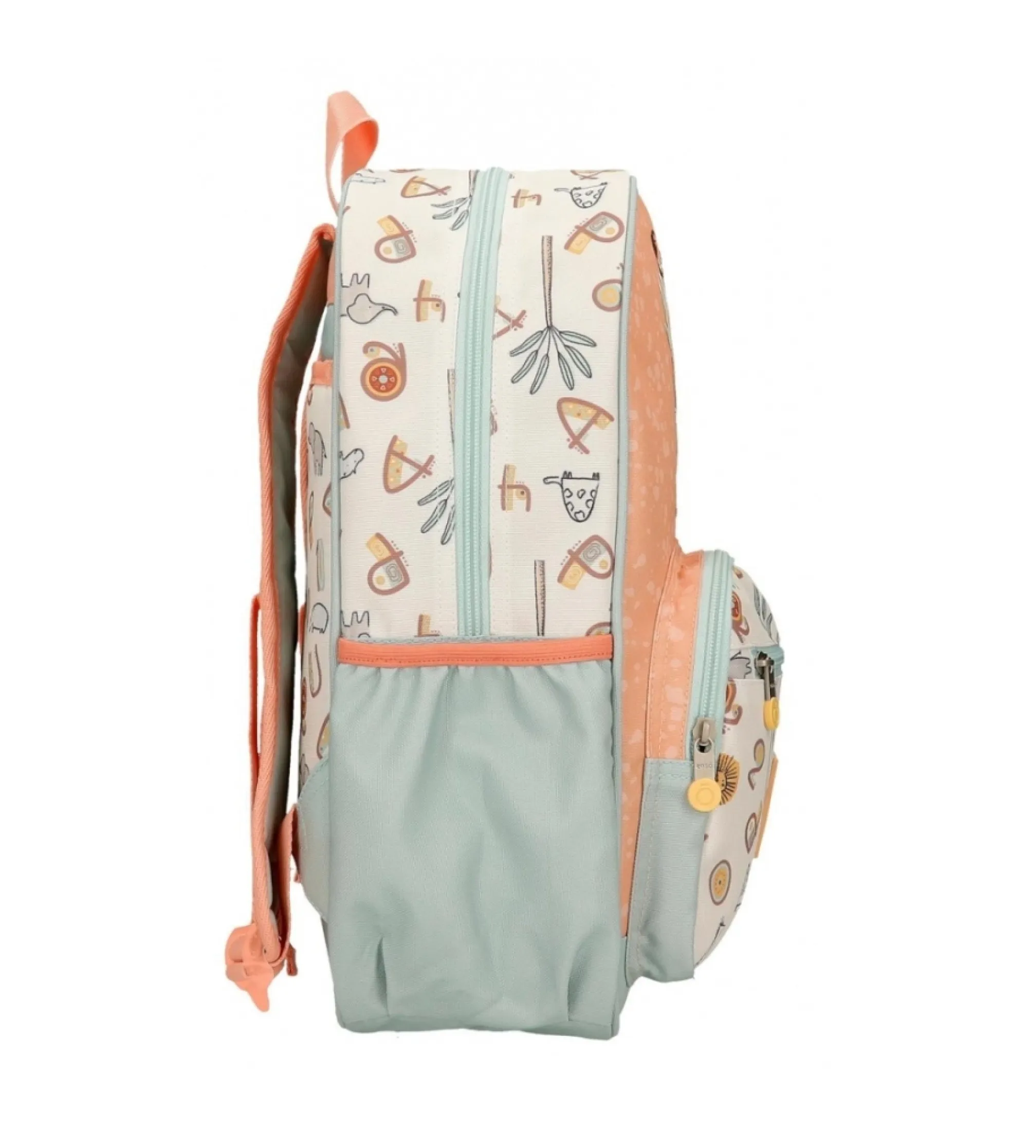 Mochila escolar Enso Play all day adaptable a carro multicolor