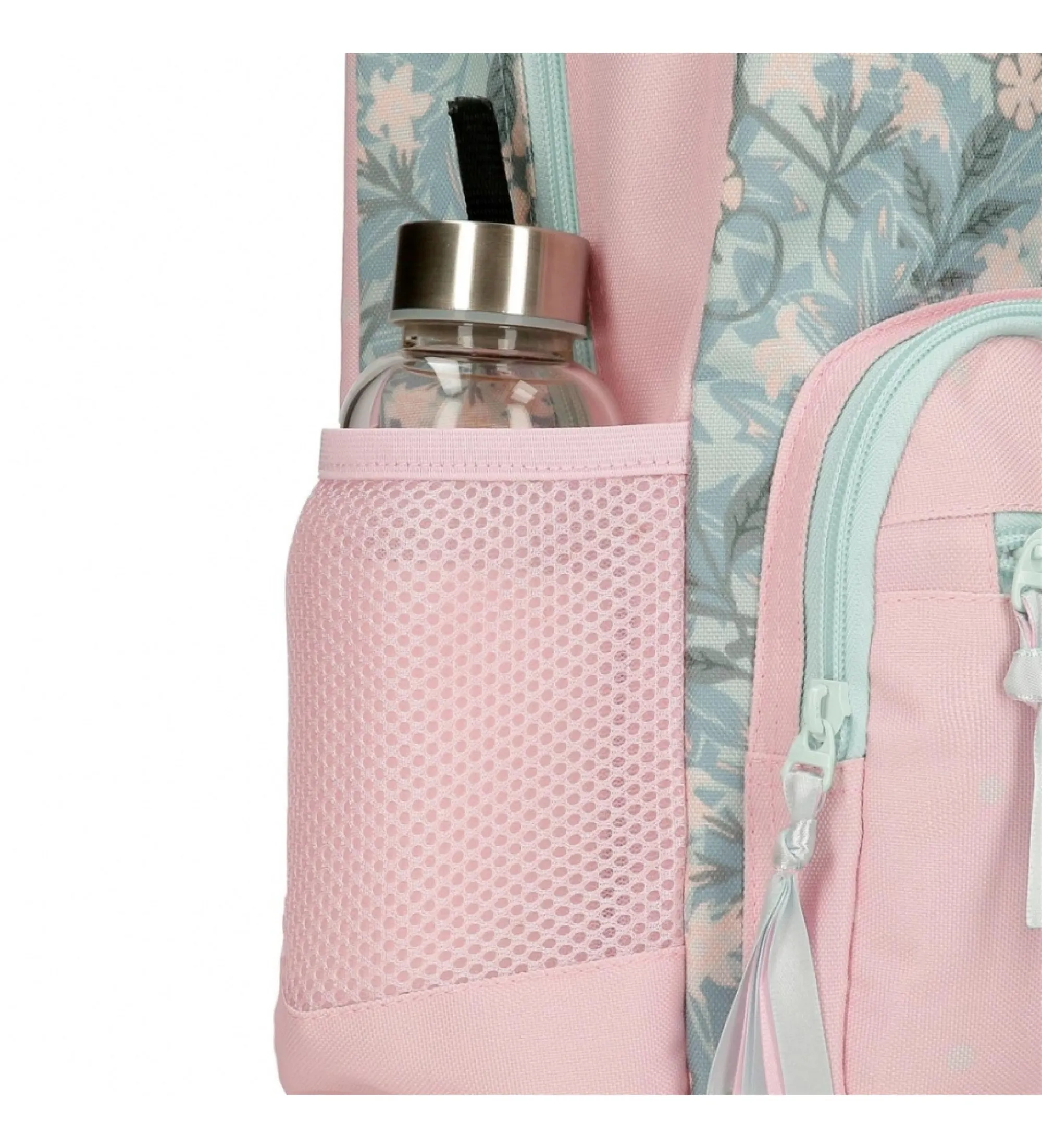 Mochila escolar Roll Road Spring is here 38 cm rosa