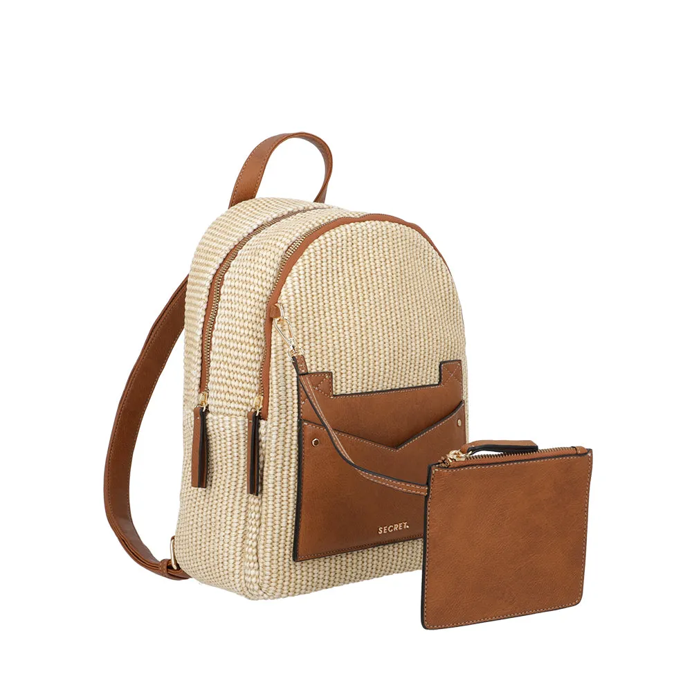 Mochila para mujer Cracovia café L
