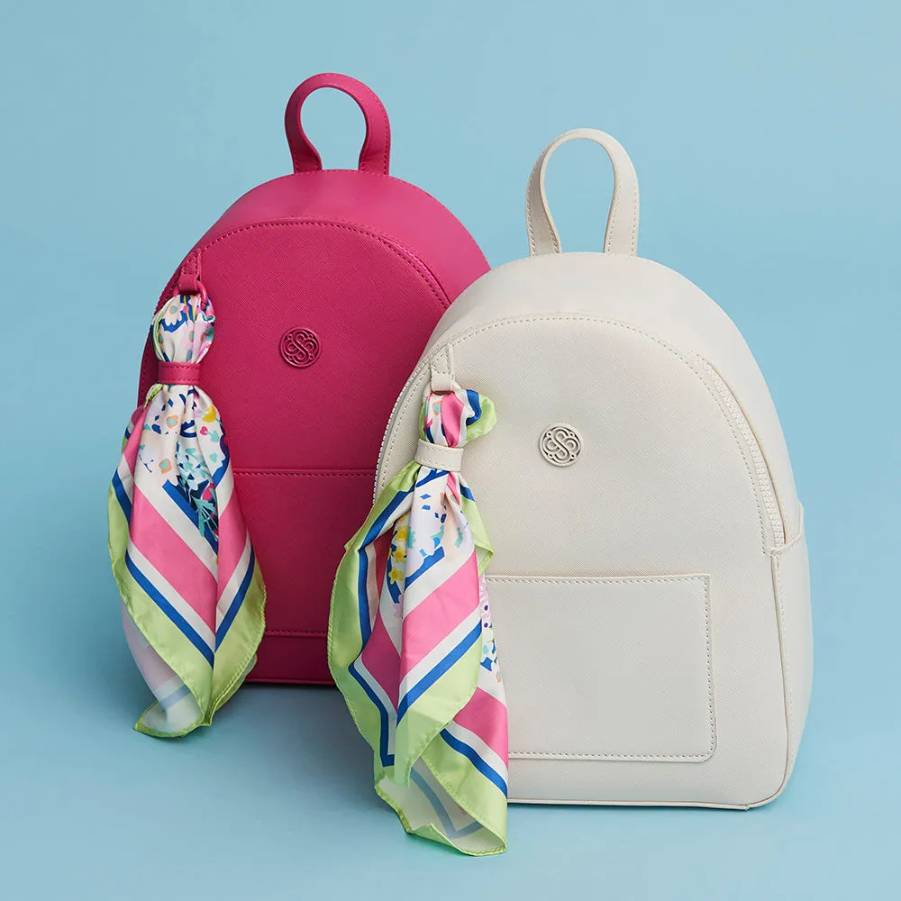 Mochila para mujer Oman blanca M