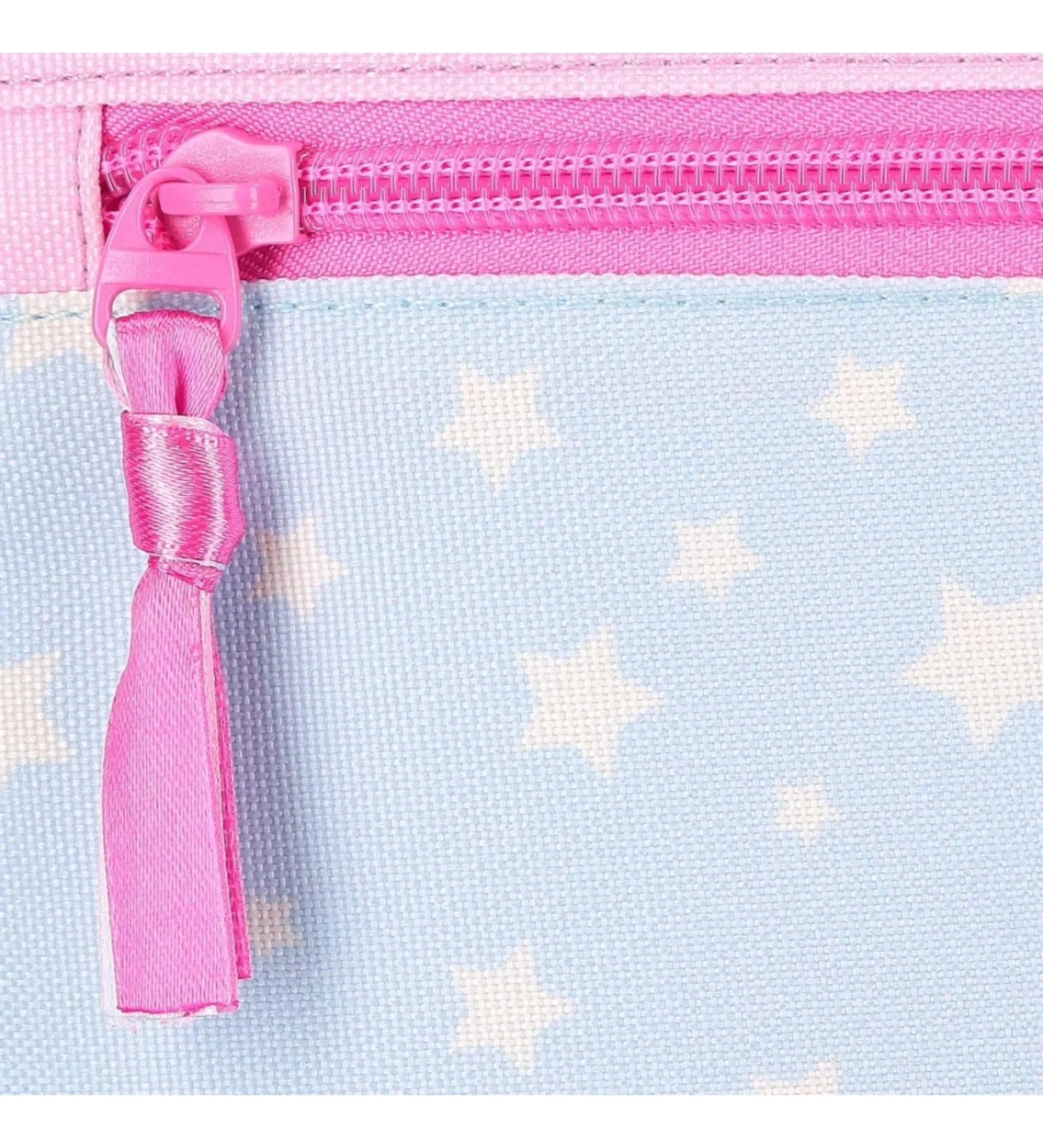Mochila Roll Road I am a unicorn 33 cm con carro azul