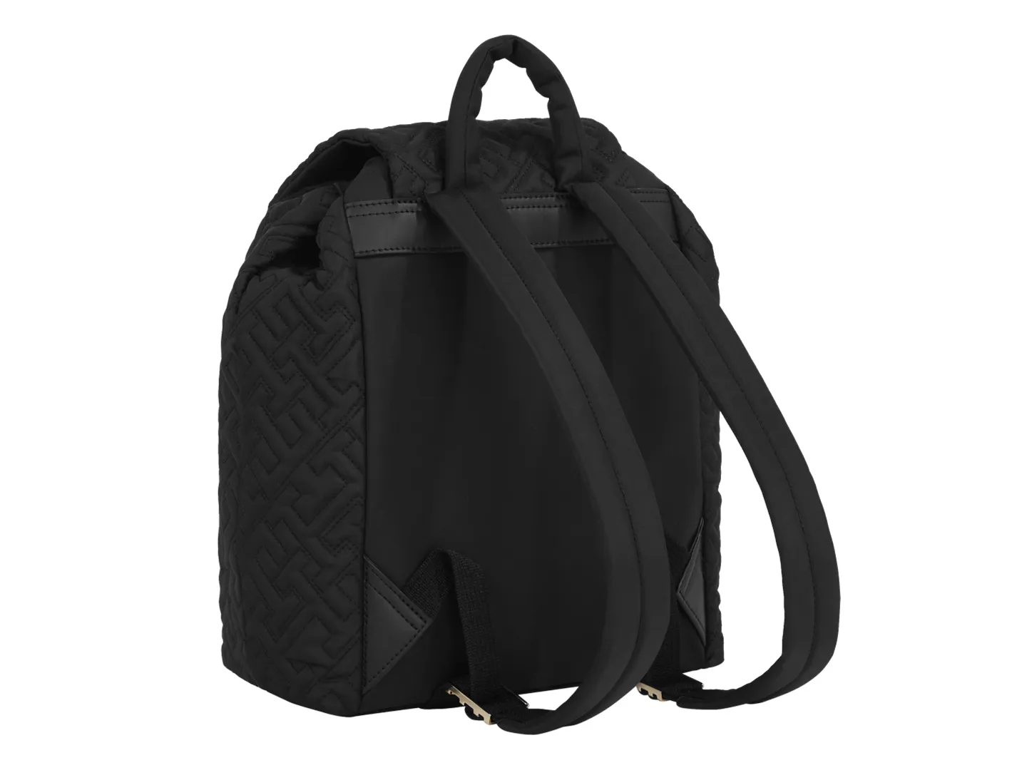 Mochila Tommy Hilfiger Monograma Color Negro