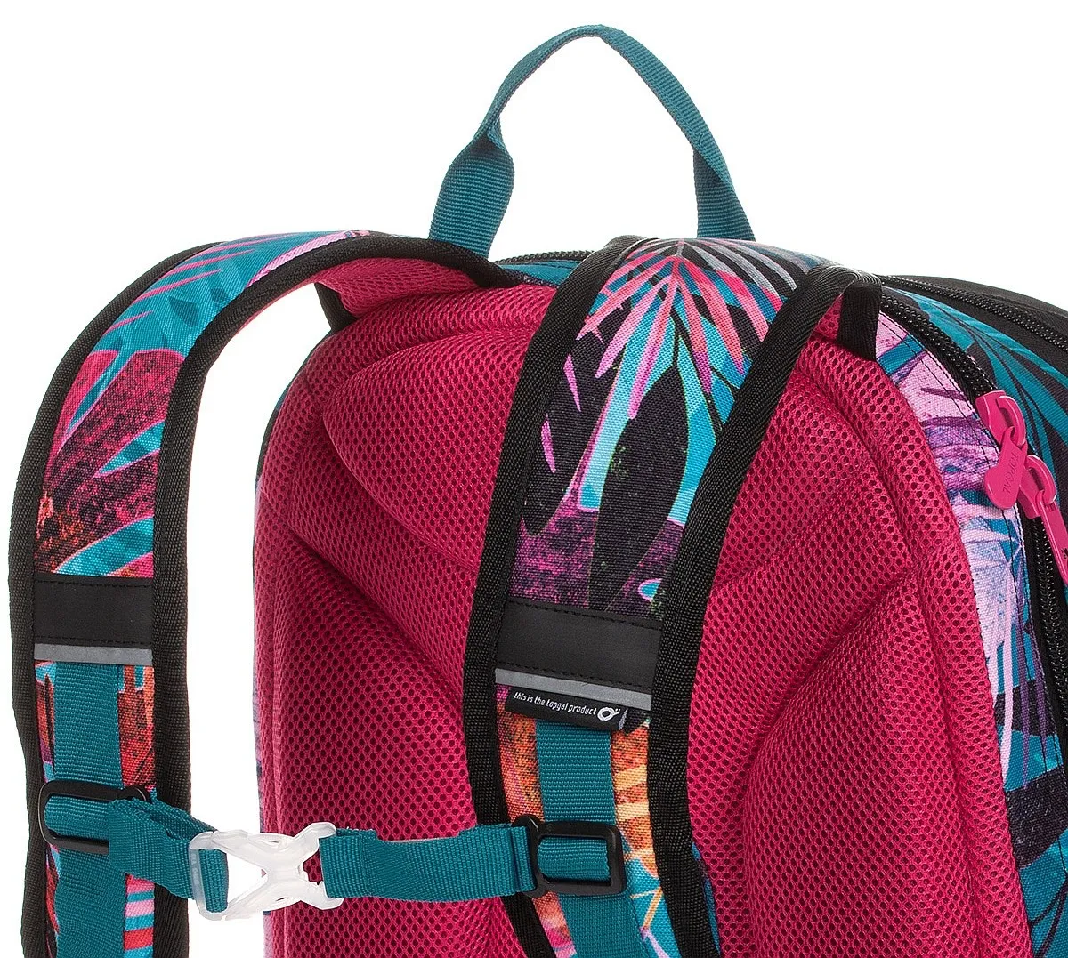MOCHILA TOPGAL RUBI 20027  G/EMERALD  WOMEN´S