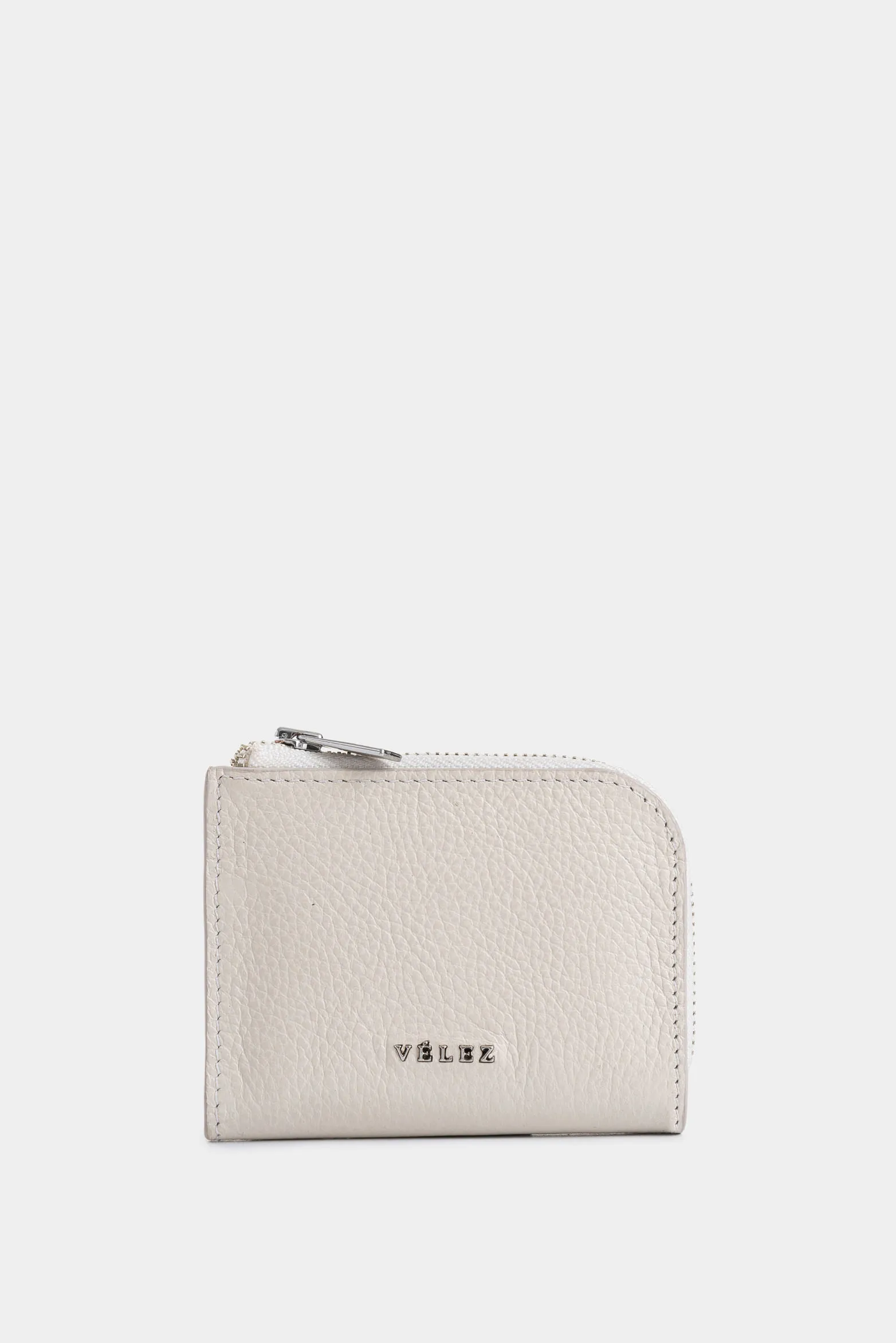 Monedero Holy de cuero para mujer cremallera