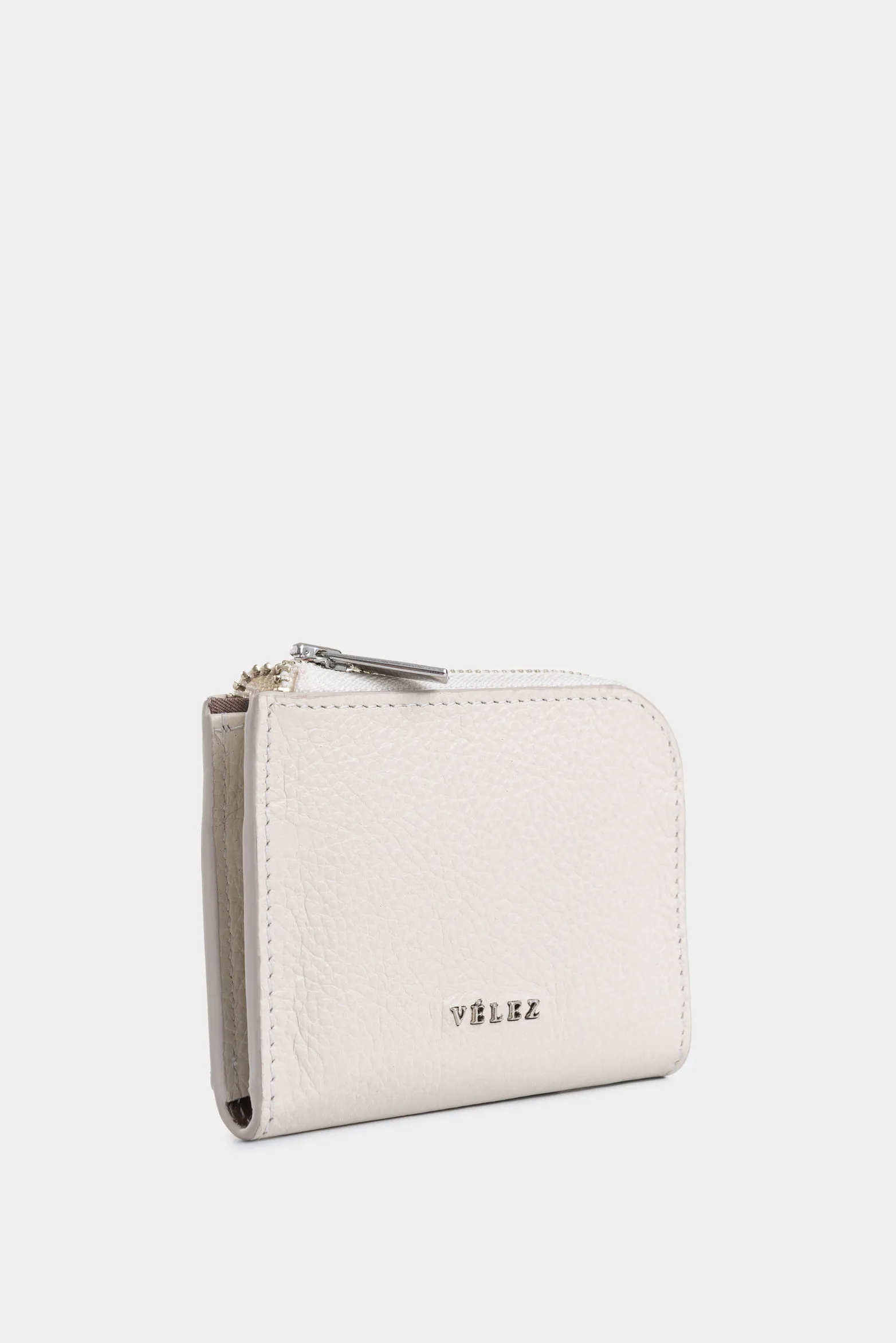 Monedero Holy de cuero para mujer cremallera