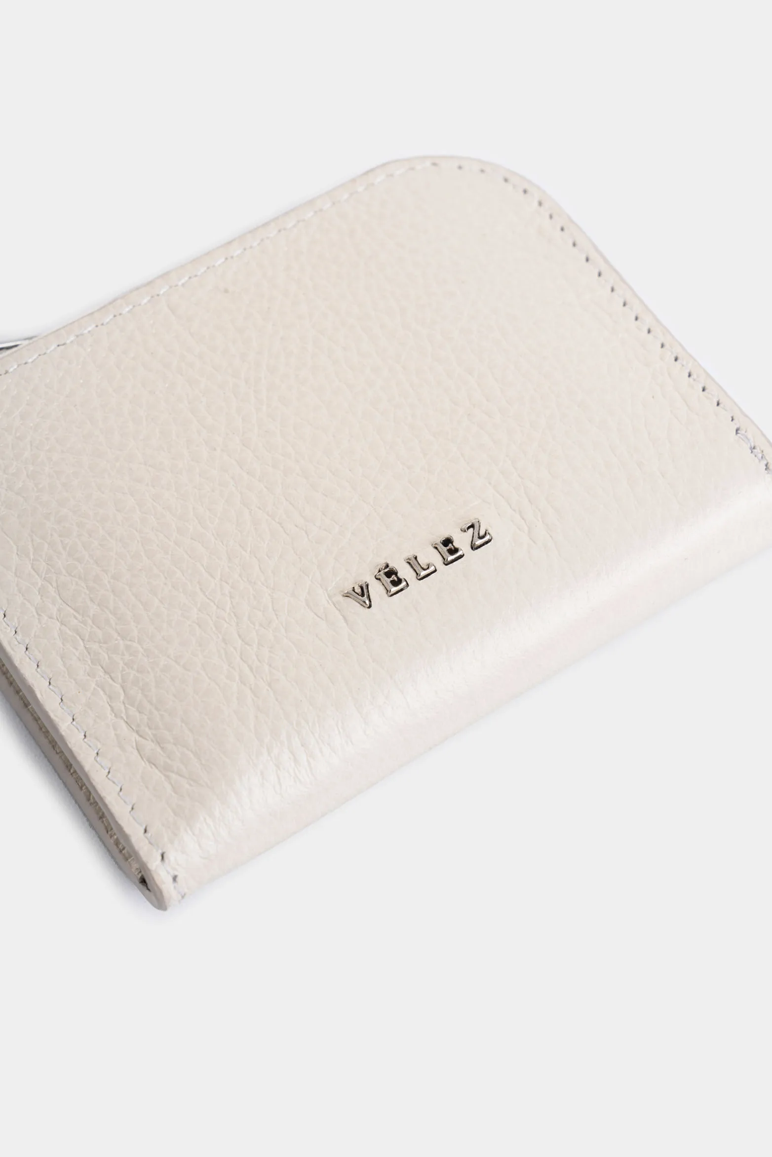Monedero Holy de cuero para mujer cremallera