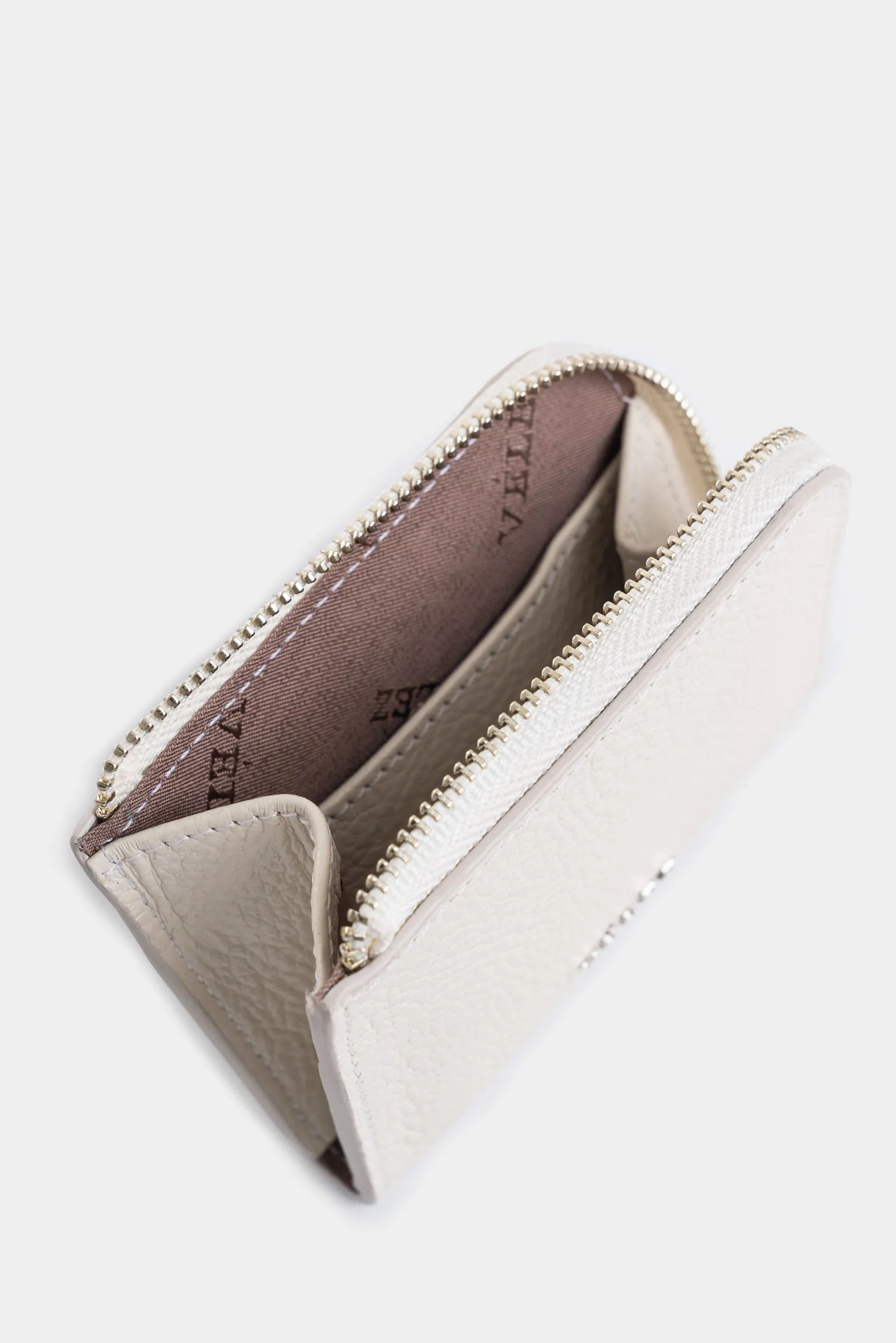 Monedero Holy de cuero para mujer cremallera