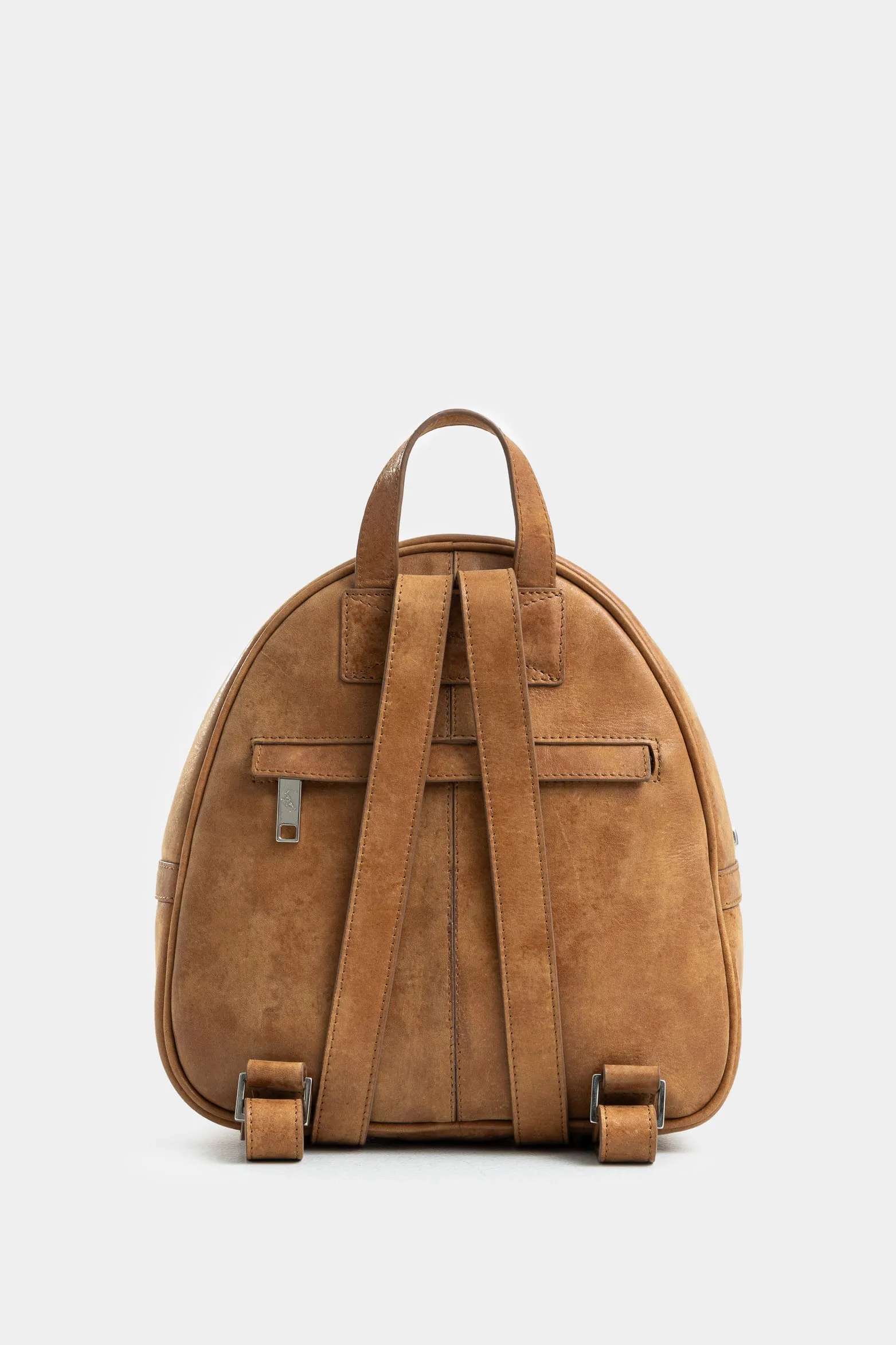 Morral Magnolia de cuero para mujer estructurado