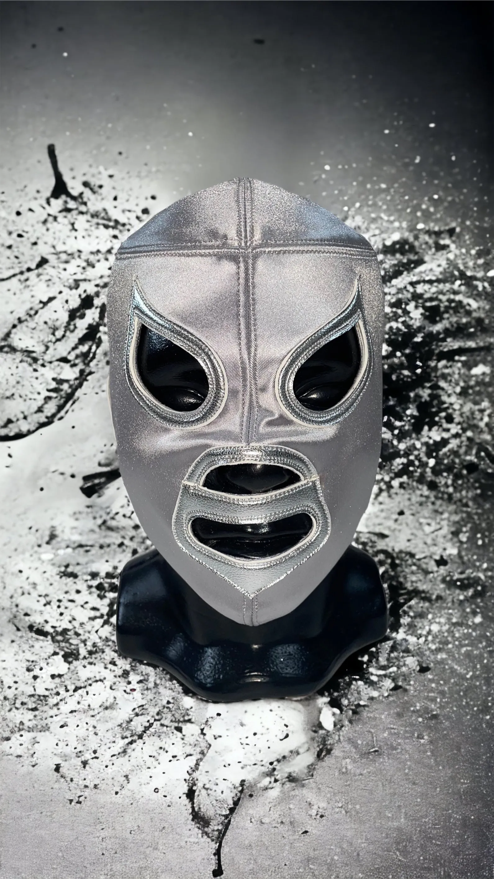Máscara Profesional Retro Satín El Hijo del Santo