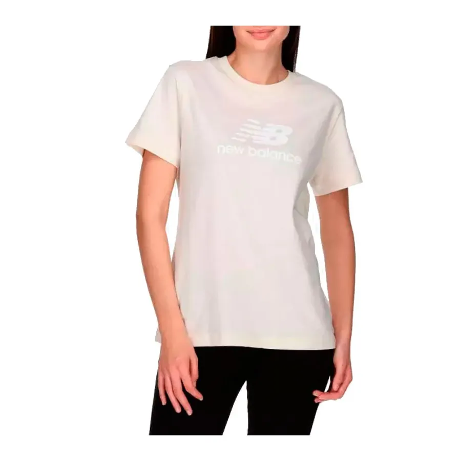 New Balance Camiseta Mujer WT41502 LIN BEIGE