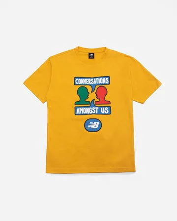 NEW BALANCE TSHIRT CONVERSATIONS AMONGST US