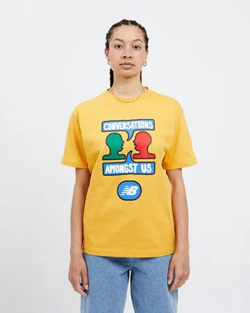 NEW BALANCE TSHIRT CONVERSATIONS AMONGST US