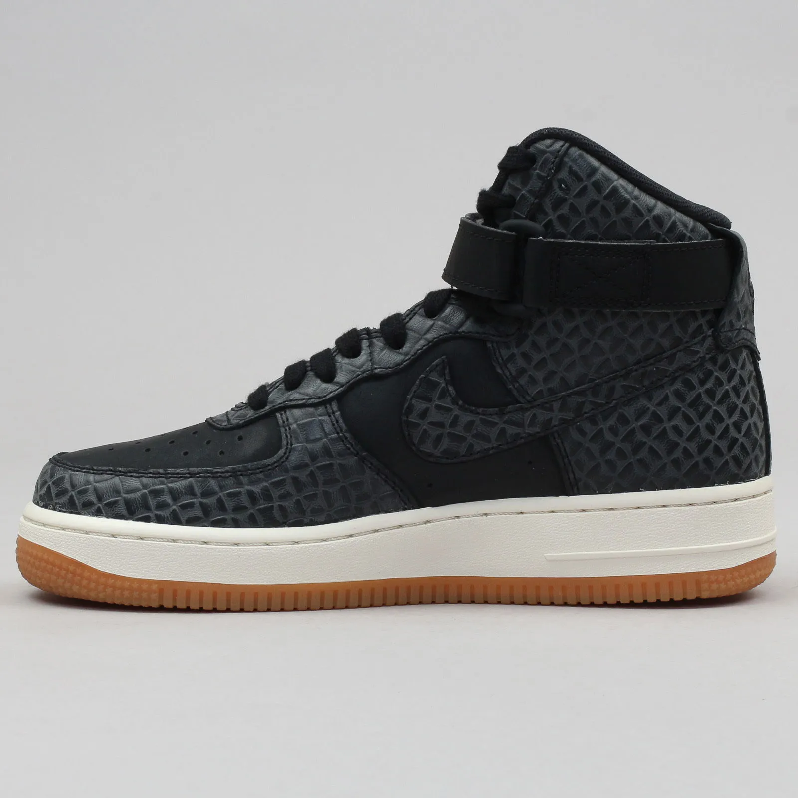 Nike Air Force 1 Hi Premium ''Croc Black Gum'' W