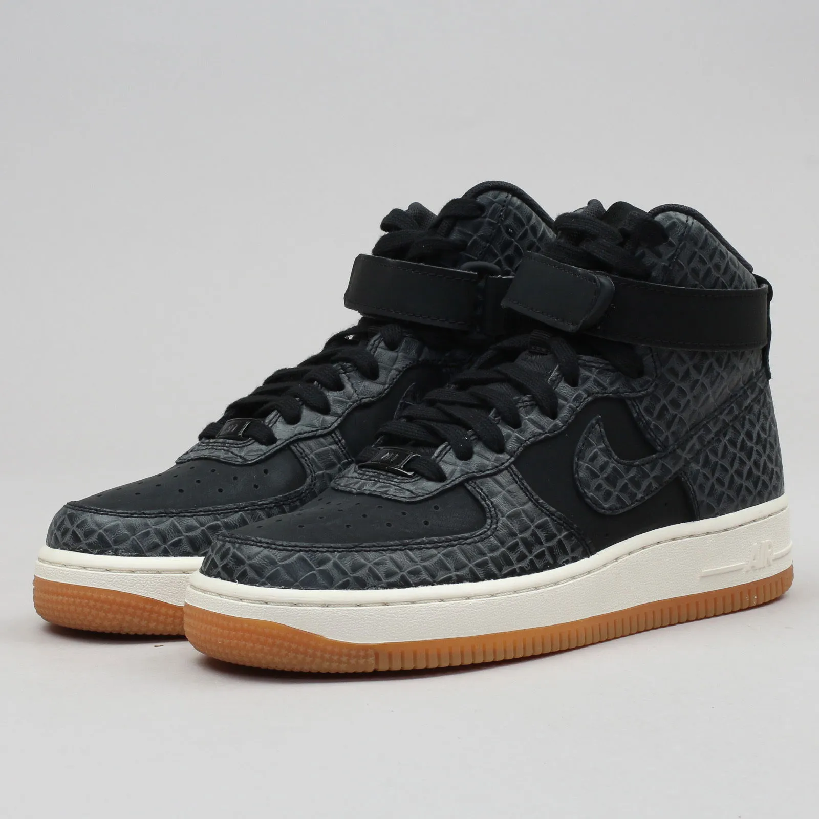 Nike Air Force 1 Hi Premium ''Croc Black Gum'' W