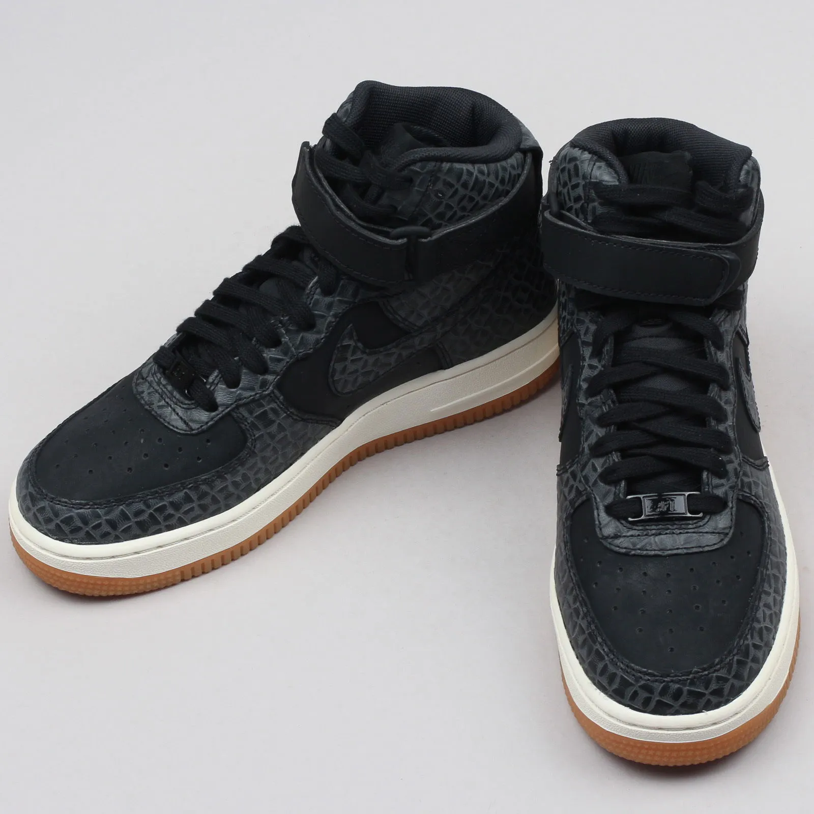 Nike Air Force 1 Hi Premium ''Croc Black Gum'' W