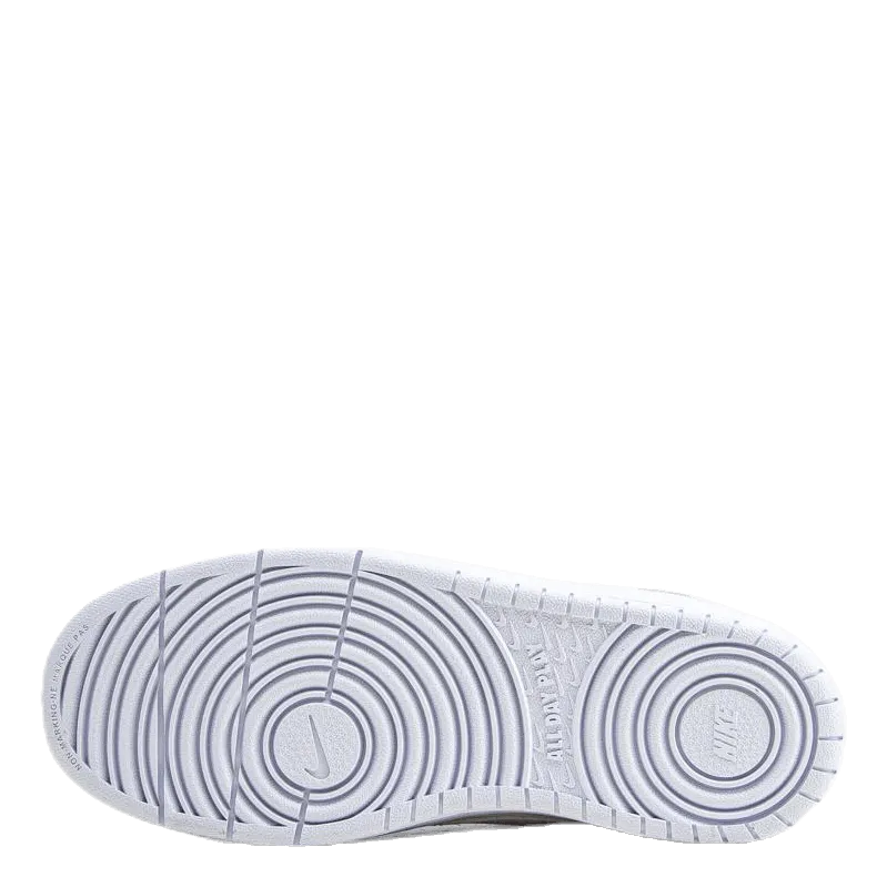 NIKE COURT BOROUGH MID 2 BIG KIDS' SHOES WHITE/WHITEWHITE