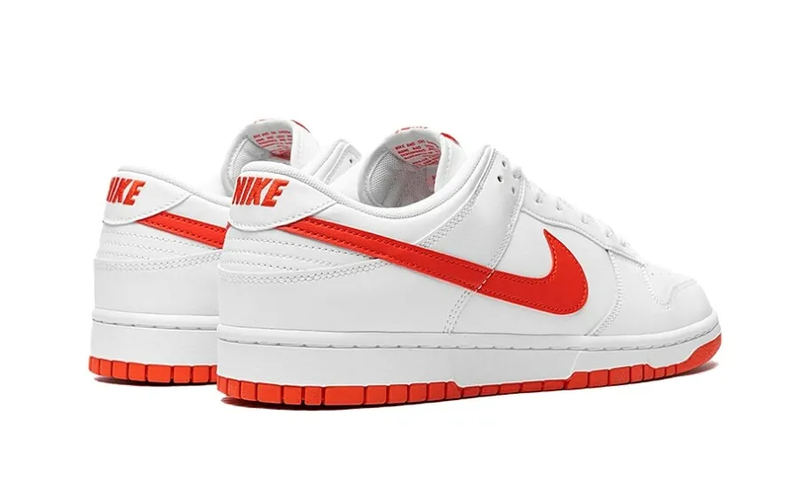 Nike Dunk Low Retro White Picante Red