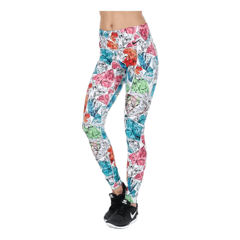 Nike Gym Pro Power Tight Patterned/White