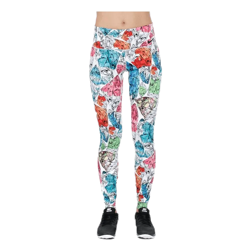 Nike Gym Pro Power Tight Patterned/White