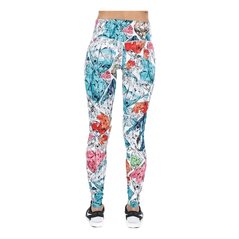 Nike Gym Pro Power Tight Patterned/White