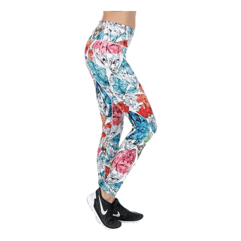 Nike Gym Pro Power Tight Patterned/White