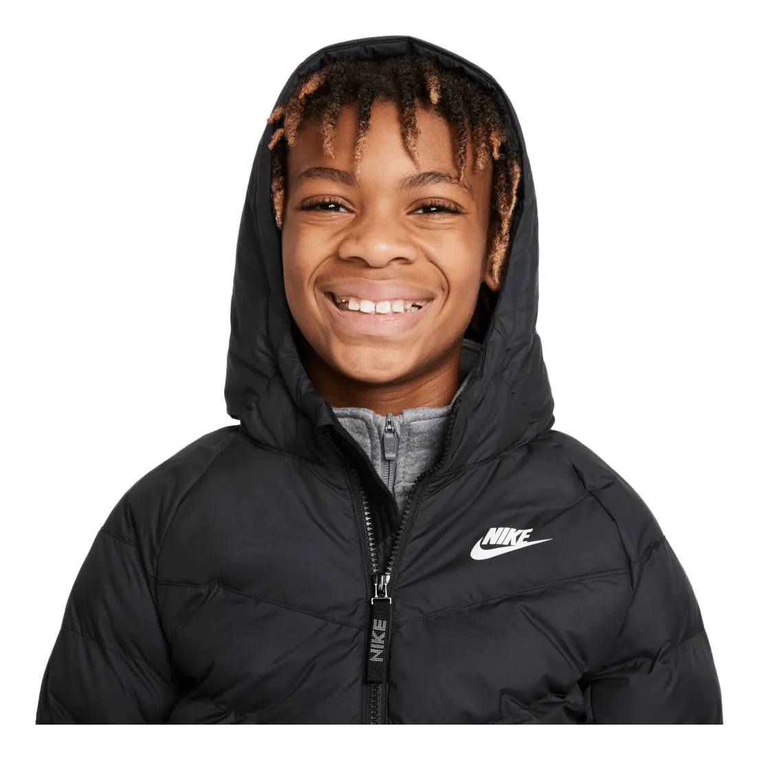 Nike Junior NSW Stadium Jacket Black
