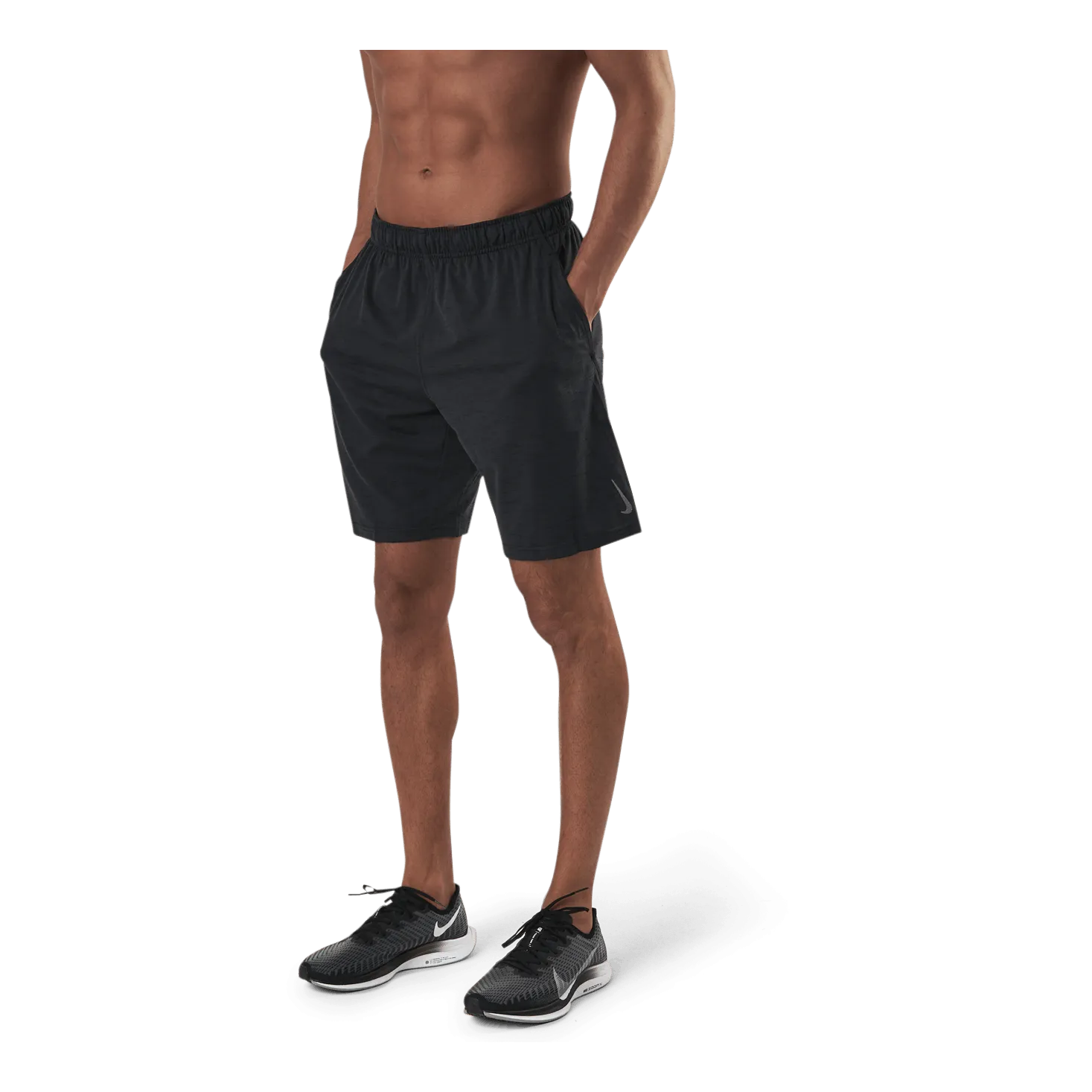 NIKE YOGA DRIFIT SHORTS BLACK/GREY