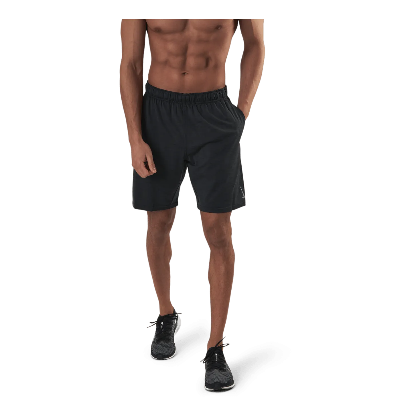 NIKE YOGA DRIFIT SHORTS BLACK/GREY