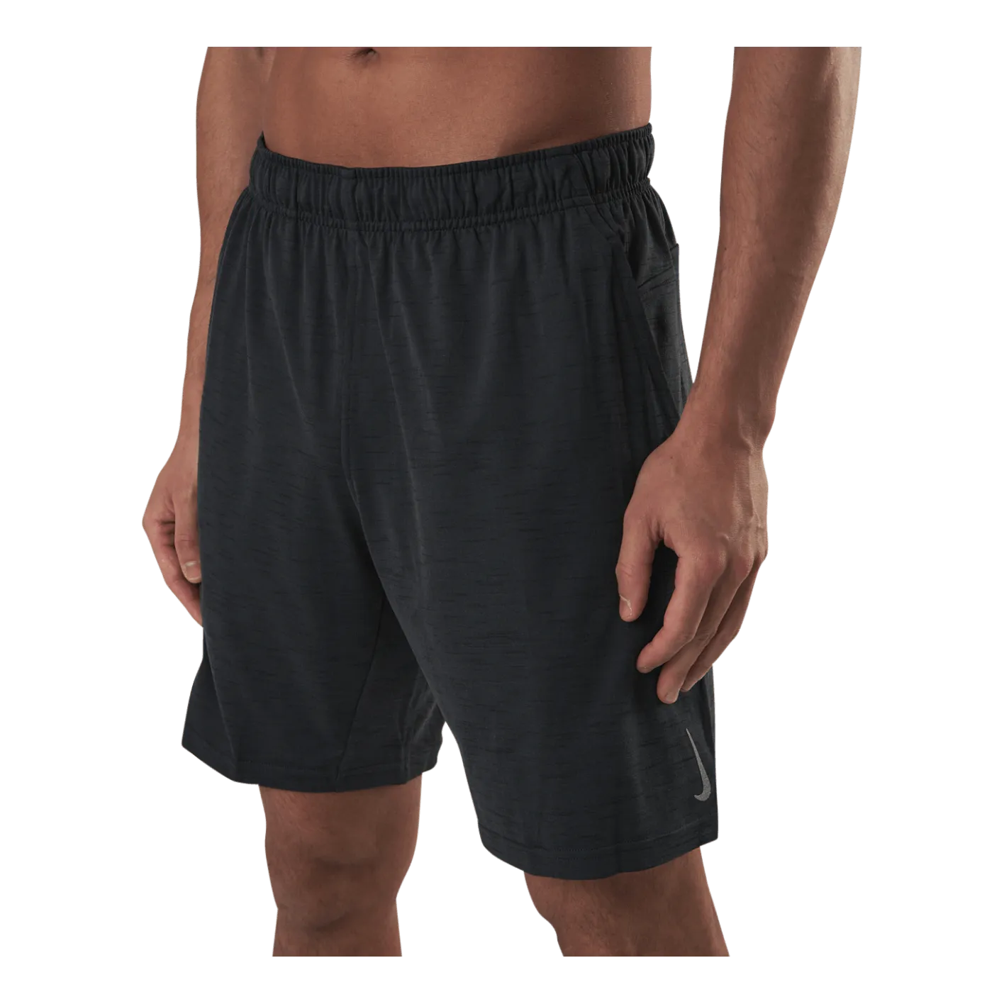 NIKE YOGA DRIFIT SHORTS BLACK/GREY