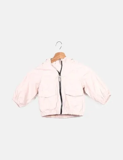 NoName Chubasquero rosa casual
