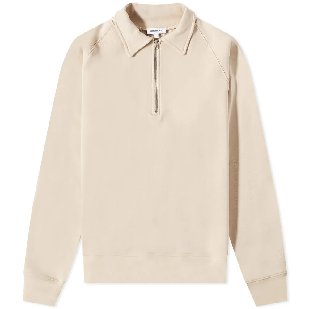 NORSE PROJECTS Kristian Half Zip Sweat