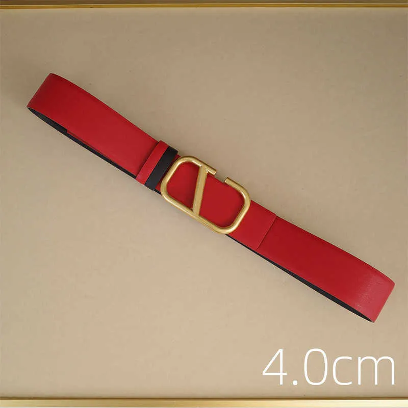 Nuevo cinturón de diseñador de lujo, cinturones de cuero con hebilla lisa para mujer, ancho de 4CM, 3,5 CM, 3CM, 2,5 CM, ropa Fo