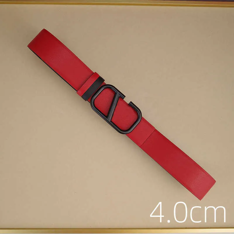 Nuevo cinturón de diseñador de lujo, cinturones de cuero con hebilla lisa para mujer, ancho de 4CM, 3,5 CM, 3CM, 2,5 CM, ropa Fo