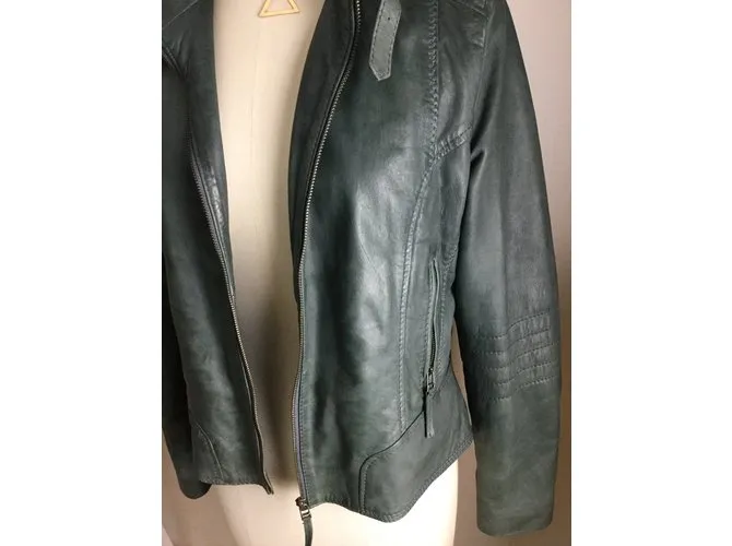 Oakwood Chaqueta de motorista Gris 