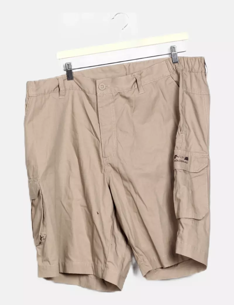 Oxylane Bermuda beige casual