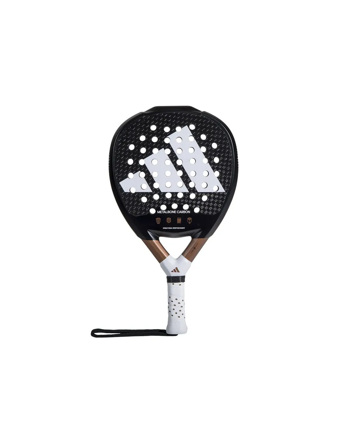Pala de Padel adidas Metalbone Carbon Negro