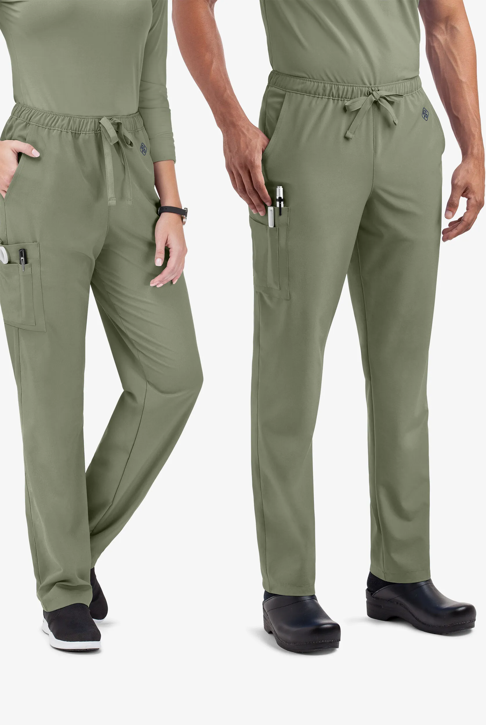 Pantalón médico unisex Easy STRETCH Morgan con cordón y 4 bolsillos