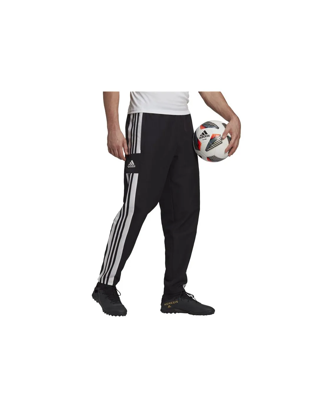 Pantalones de fútbol adidas Presentación Squadra 21 M Negro