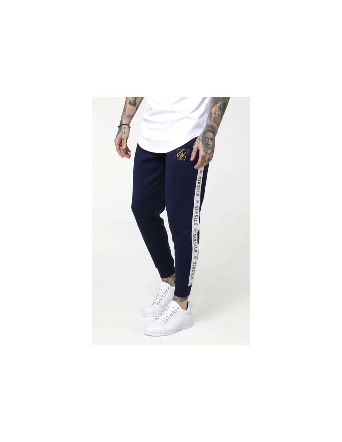 Pantalones Sportswear SikSilk Cropped Taped