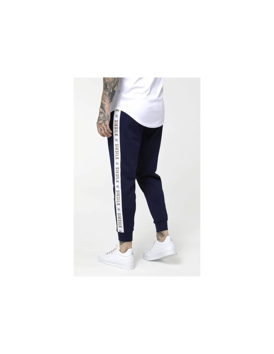 Pantalones Sportswear SikSilk Cropped Taped