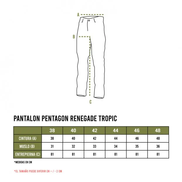 PANTALÓN PENTAGON RENEGADE TROPIC